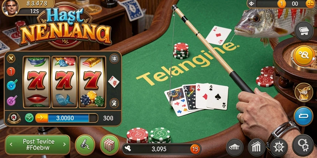 Screenshot saat pertandingan seru dengan grafik yang menakjubkan.