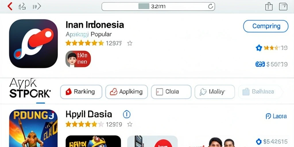 Menu pilihan karakter yang beragam dan menarik.