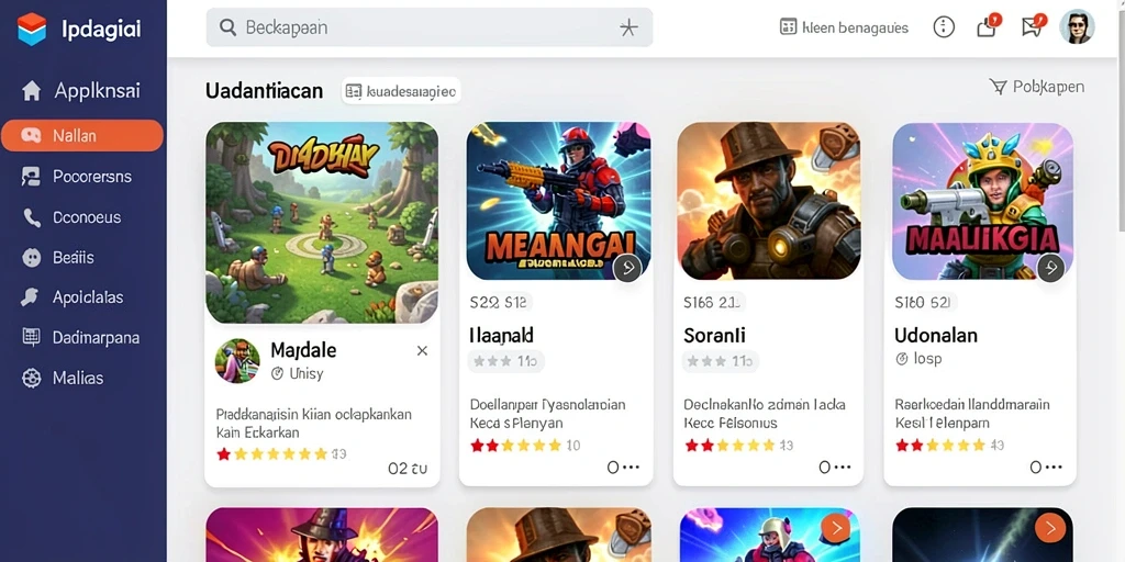 Pemandangan indah yang bisa ditemukan di setiap level.