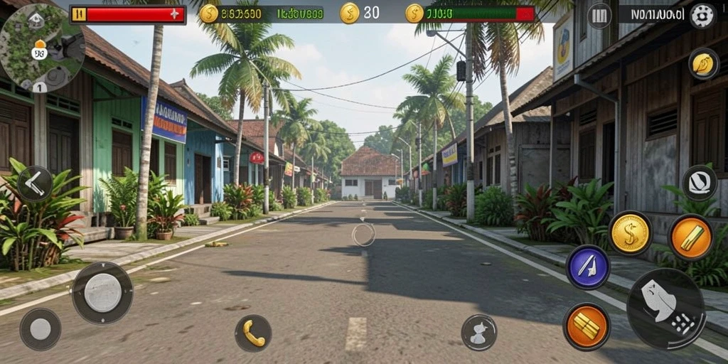Fitur sosial untuk interaksi antar pemain.