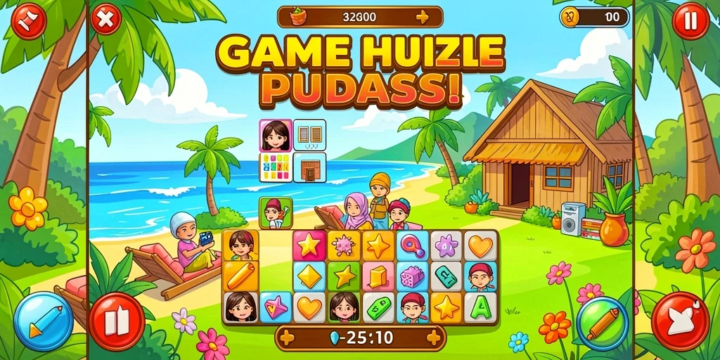 Tangkapan layar menunjukkan komunitas aktif dalam game.