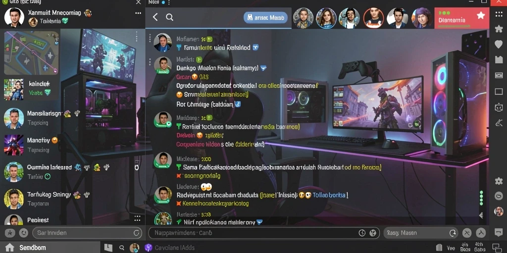 Visualisasi pertandingan tim yang seru dan penuh strategi.
