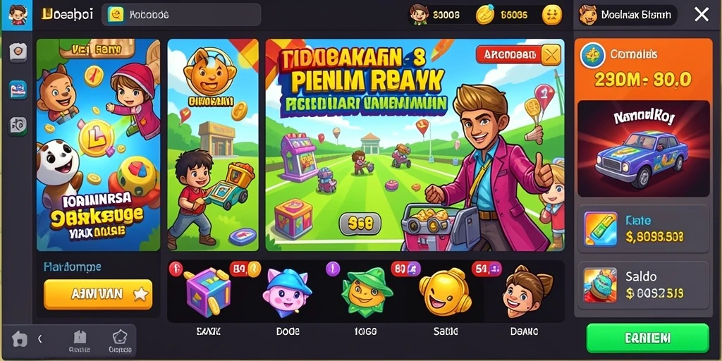 Pengalaman bermain yang mendebarkan dan seru.