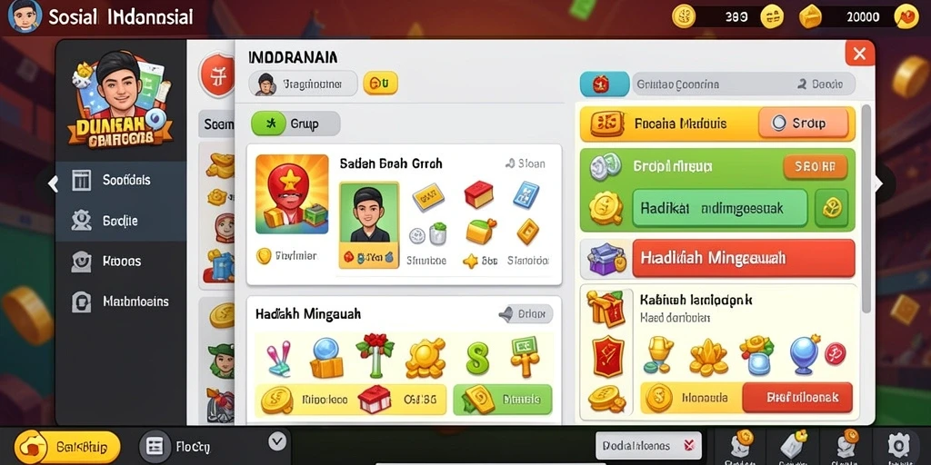 Fitur multiplayer untuk tantangan bersama teman.