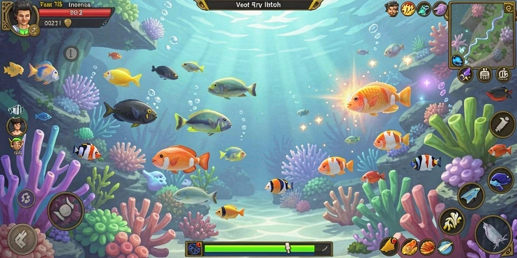 Fitur multiplayer yang memungkinkan interaksi dengan pemain lain.