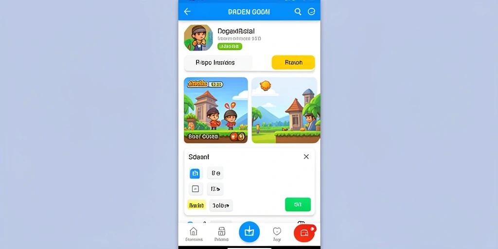 Fitur multiplayer yang memungkinkan bermain bersama teman.