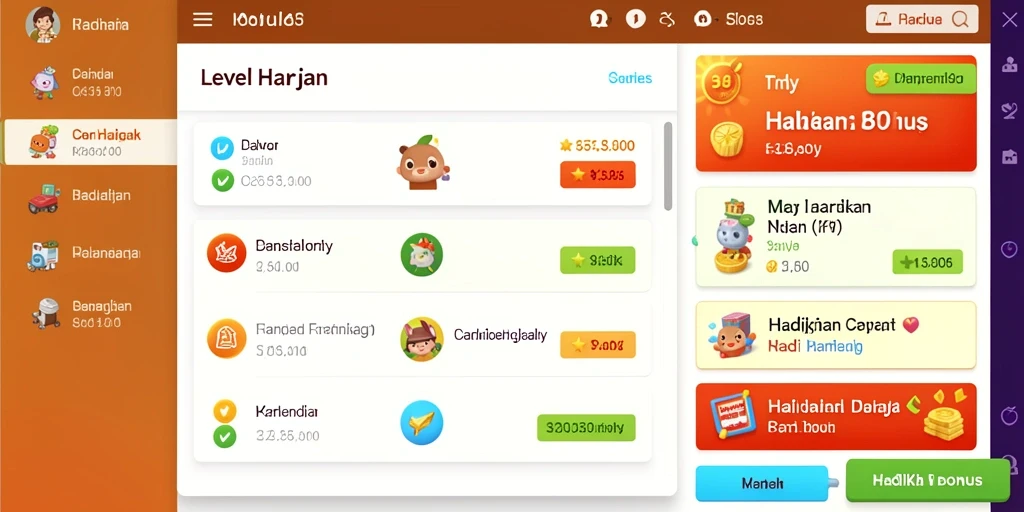 Mode permainan yang variatif dan mengasyikkan.